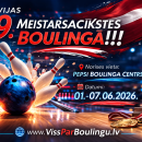 Ir atvērta Latvijas Meistarsacīkšu boulingā sadaļa